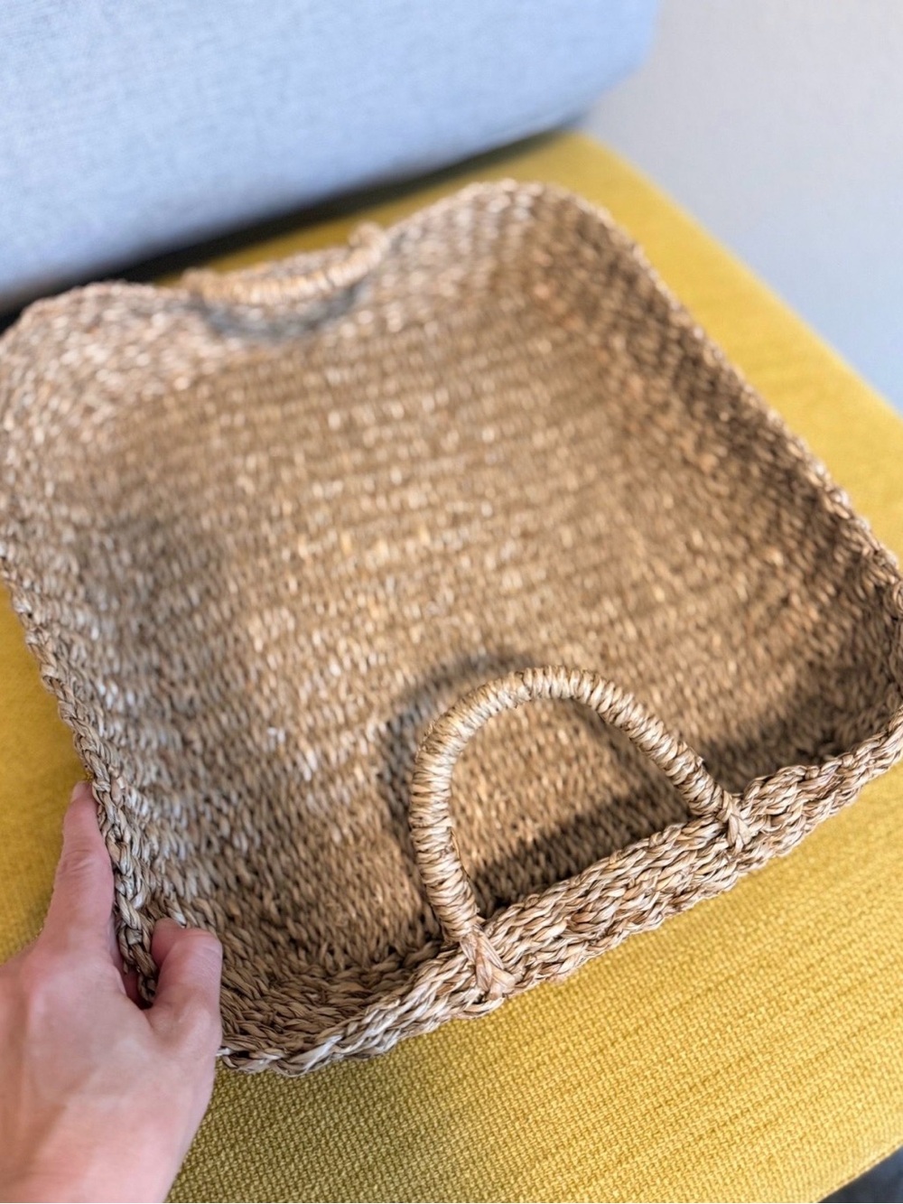 🌾 Woven Seagrass Basket